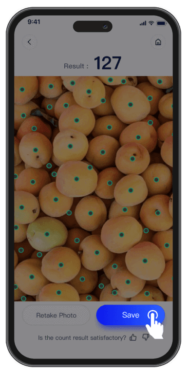 Image Count Off CountAnything - A Fast and Accurate AI Counting App